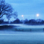 misty night in warrington